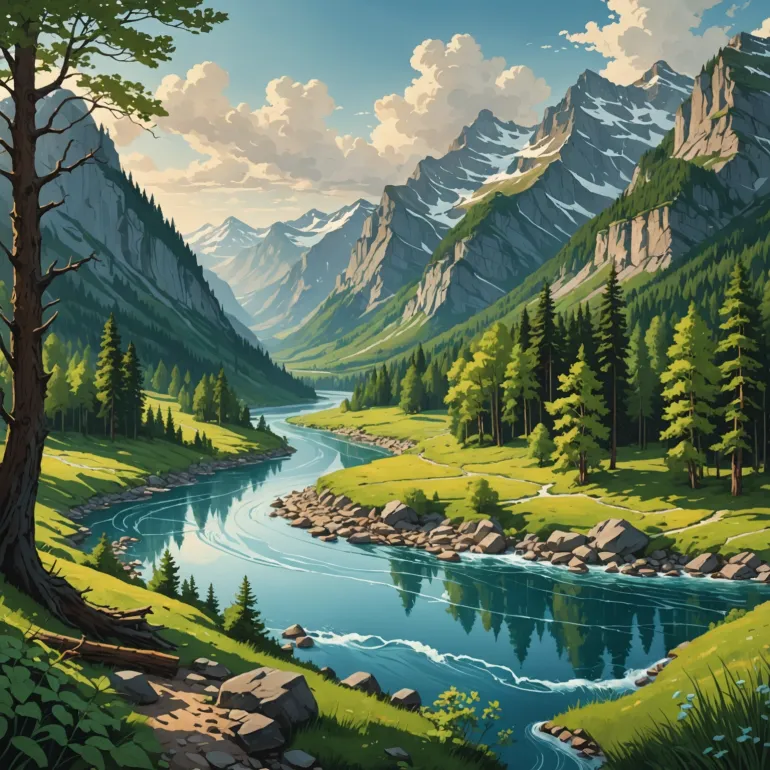 Погружение в мир гидронимов: ономастика гидро названия рек и озер